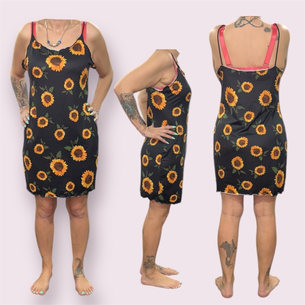 Sunflower Print Sundress